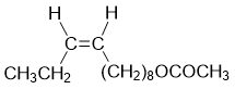 (Z)-9-dodecenyl acetate structure